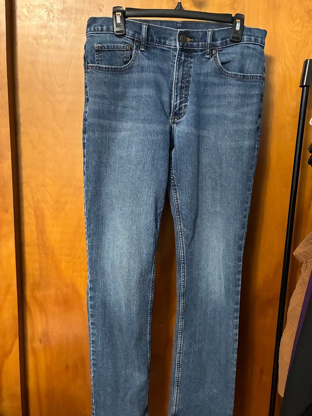 Sonoma Men's Straight Jeans in Medium Blue Wash 32-3